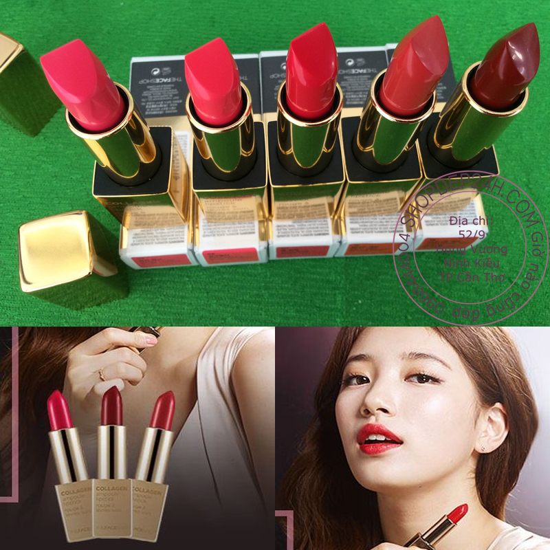 [The Face Shop] Collagen Ampoule Lipstick