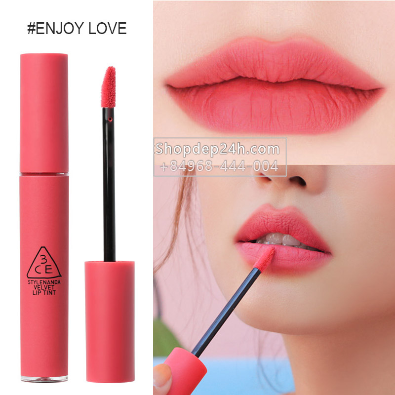 [3CE] Son 3ce Velvet Lip Tint #Enjoy Love