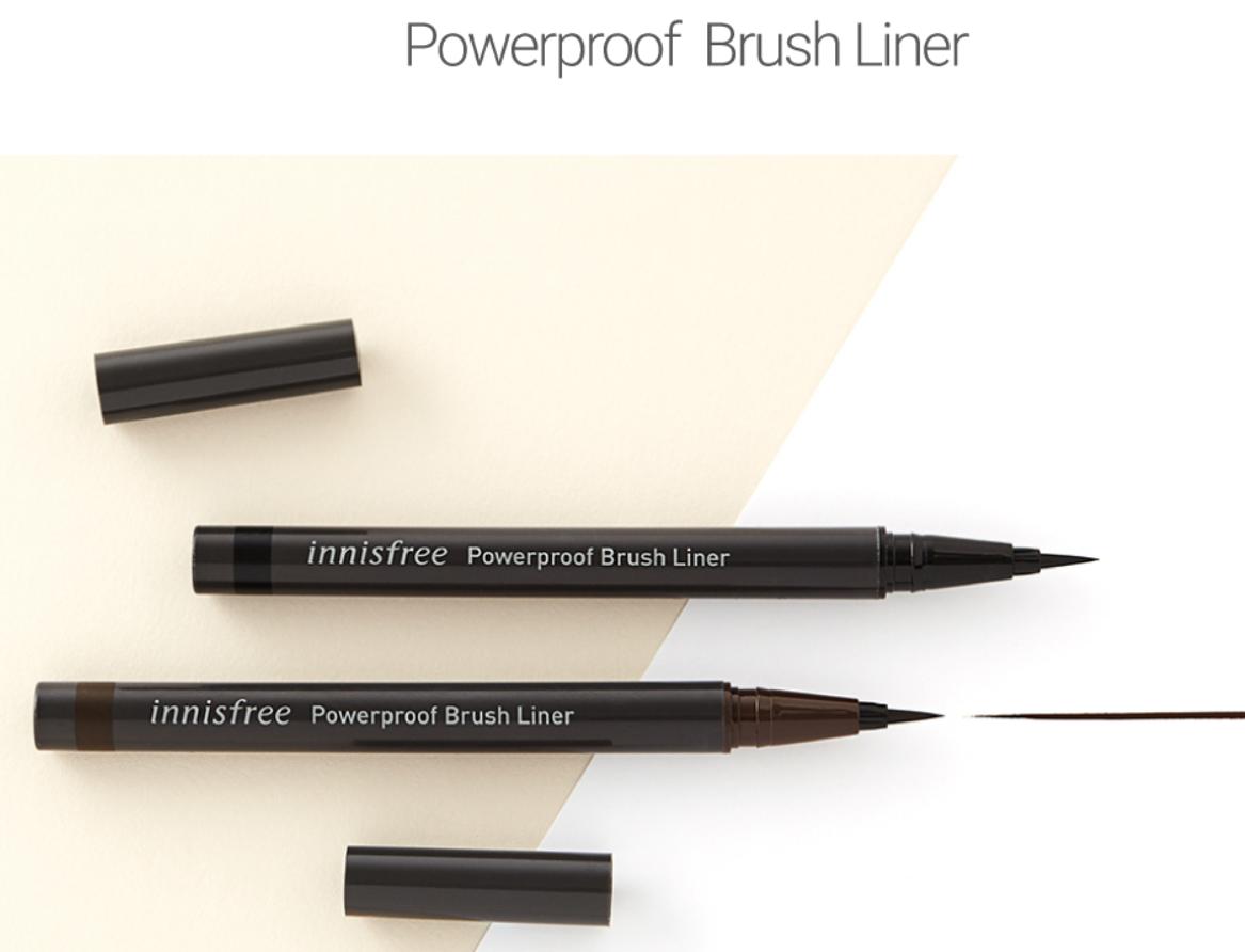 [Innisfree] Bút kẻ mắt chống thấm nước Innisfree Powerproof Brush Liner